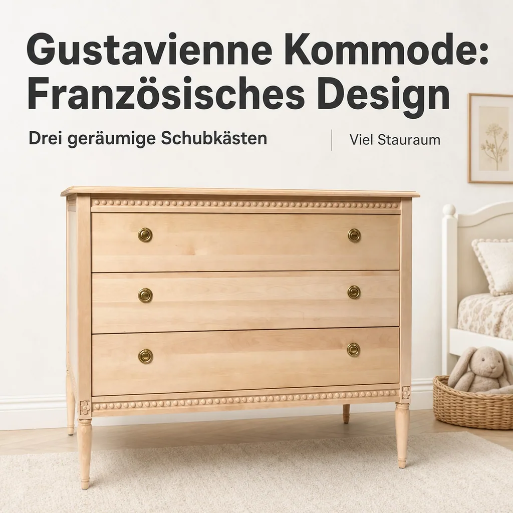 Gustavienne Kommode natur