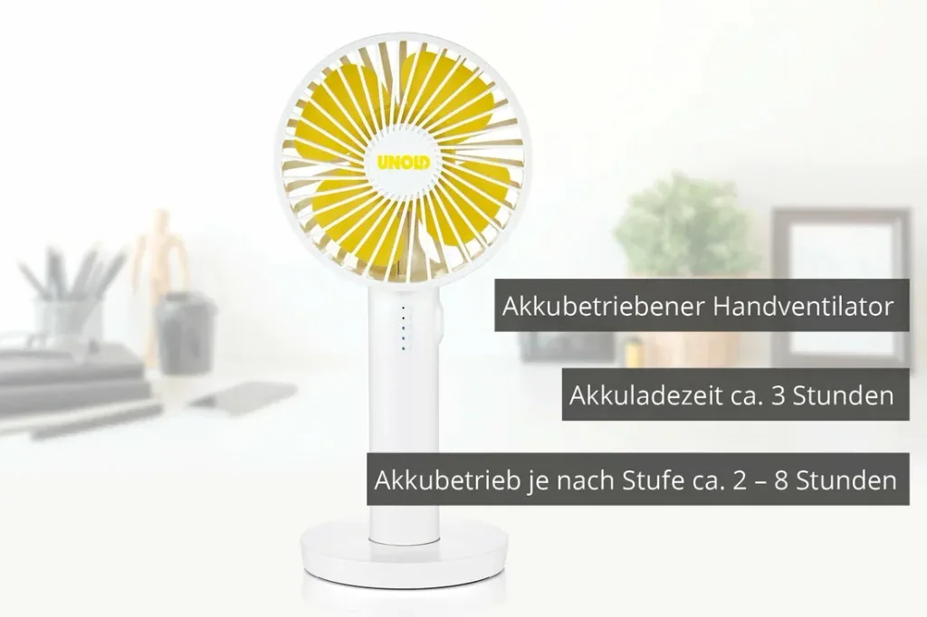 Handventilator Breezy II, weiß