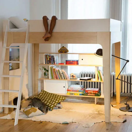 Oeuf Perch Hochbett Birke