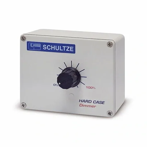 Dimmer für IR-Wärmestrahler bis 3000 W, 230 V 13 A, mit Ein-/Aus-Schalter