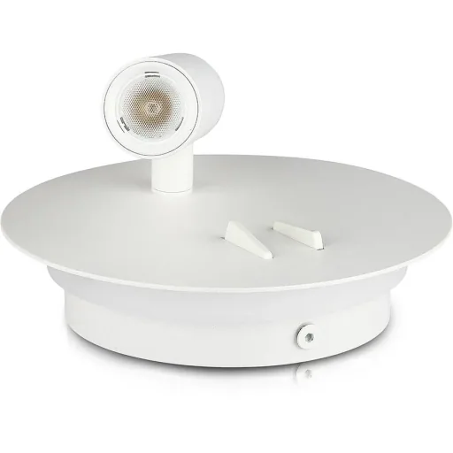 VT-2963 LED-Wandleuchte - Weiß - 3W - 180 Lumen - 3000K - Ideal für neben Ihrem Bett