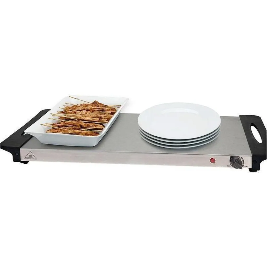 Buffetwärmer aus Edelstahl 300W 53 x 35 x 10cm