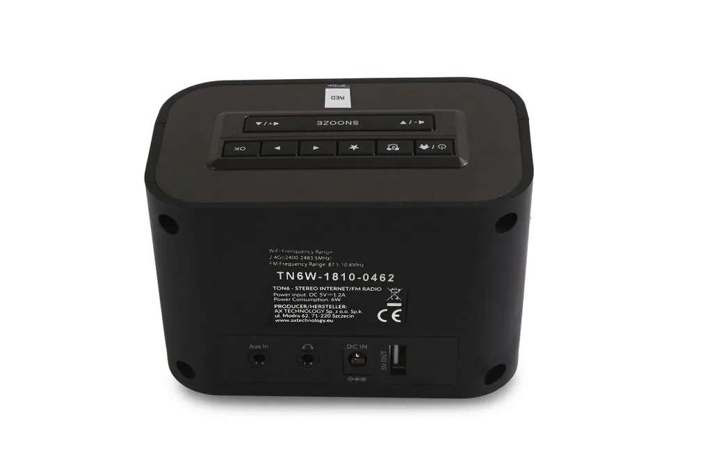 Internetradio Ton 6, schwarz