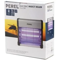 Elektrischer Insektenvernichter - Fliegenlampe - 2 x 6W - 30m²
