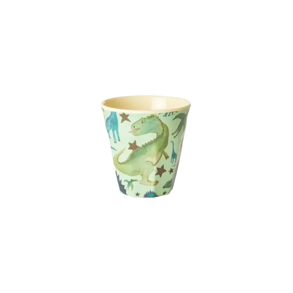 RICE Becher - Dino Print, 160 ml, Melamine