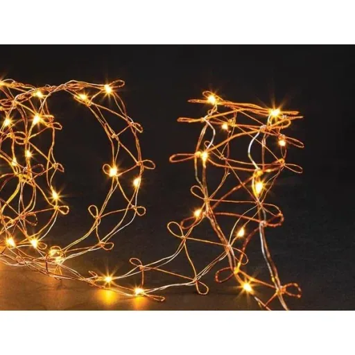 Vellight Weihnachtsbeleuchtung - 8x3m - 80 LEDs- Arizona Weiß - Innen und Außen
