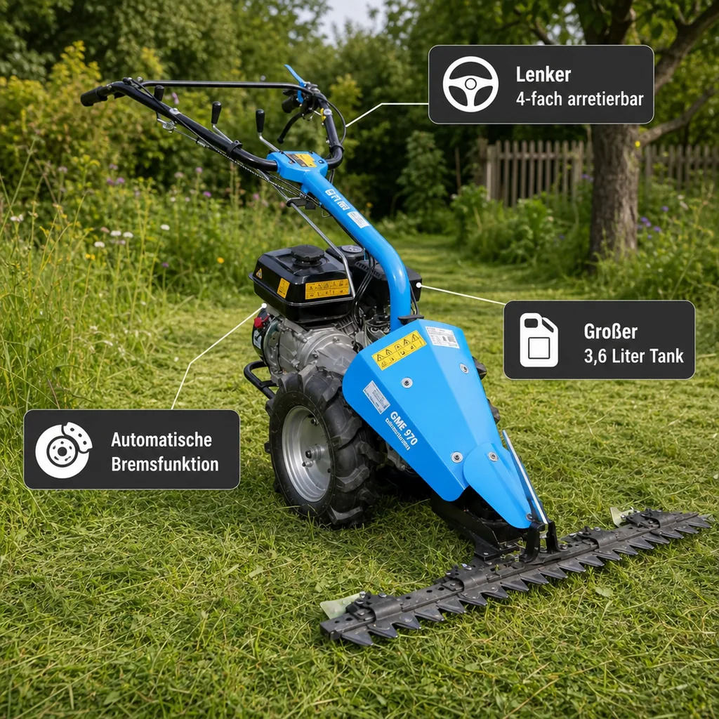 Motoreinachser GME - 6,5 PS