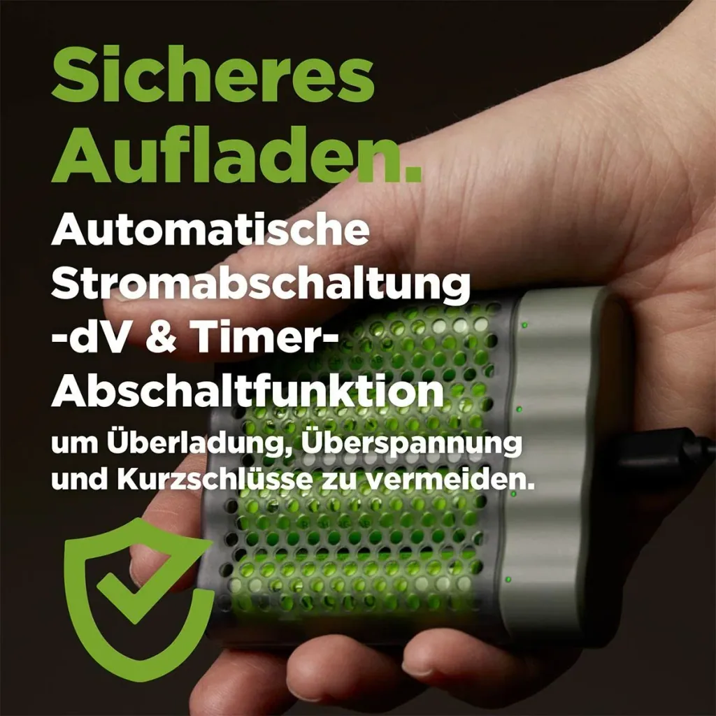 USB Schnellladeadegerät für 4 AA / AAA NiMH Akkus inklusive 4 Stück ReCyko Mignon (AA) NiMH Akkus mit 2600 mAh