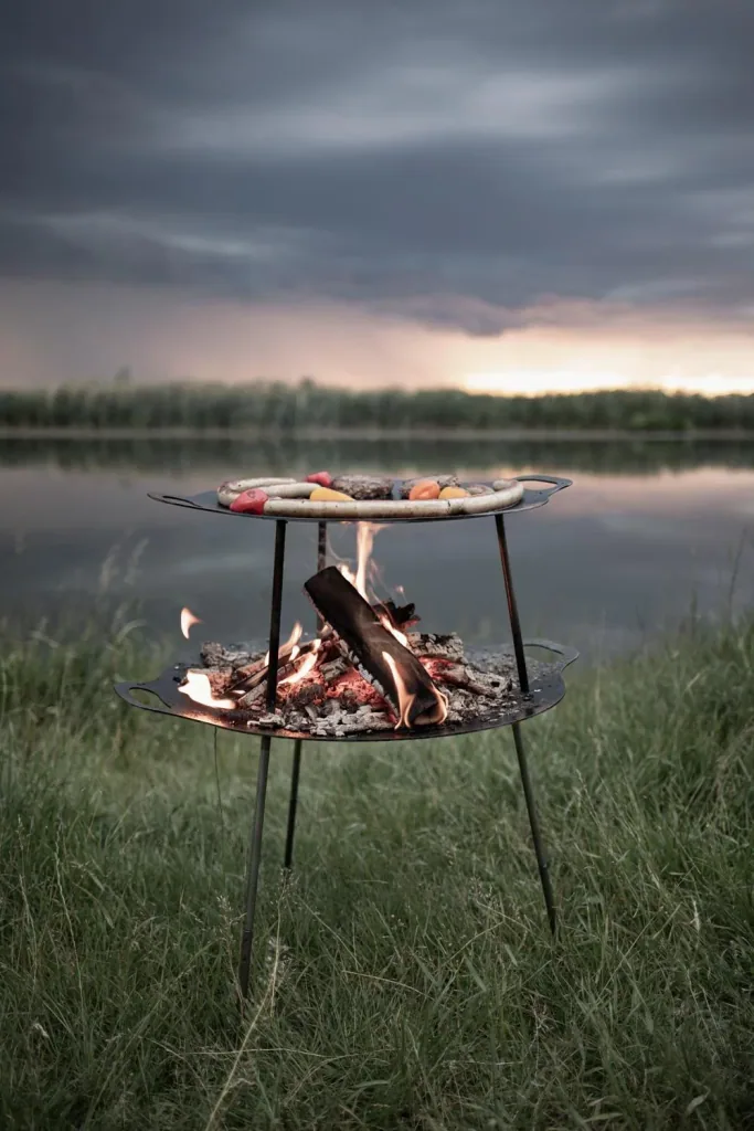 Grill- und Feuerschale