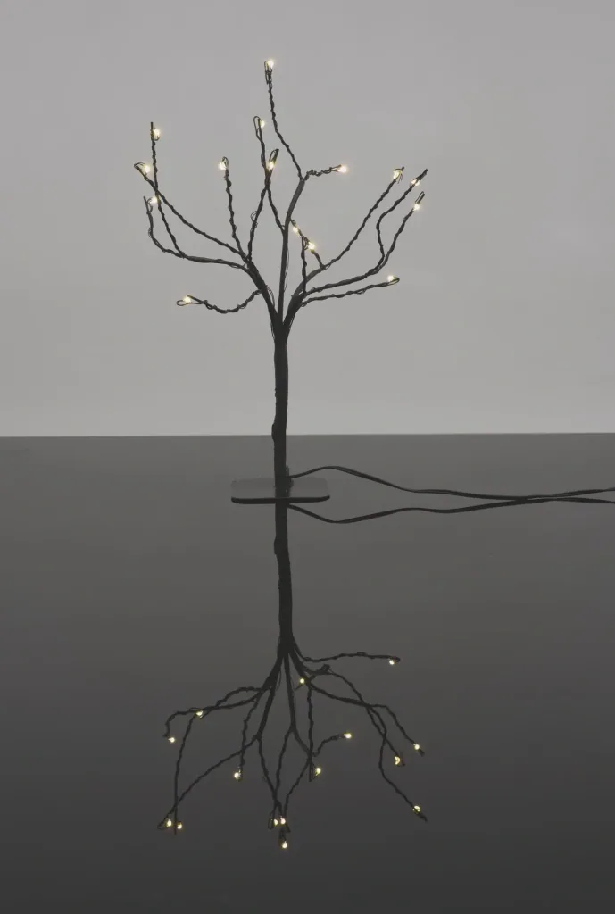 Baum 30 cm mit 15 Mikro LED