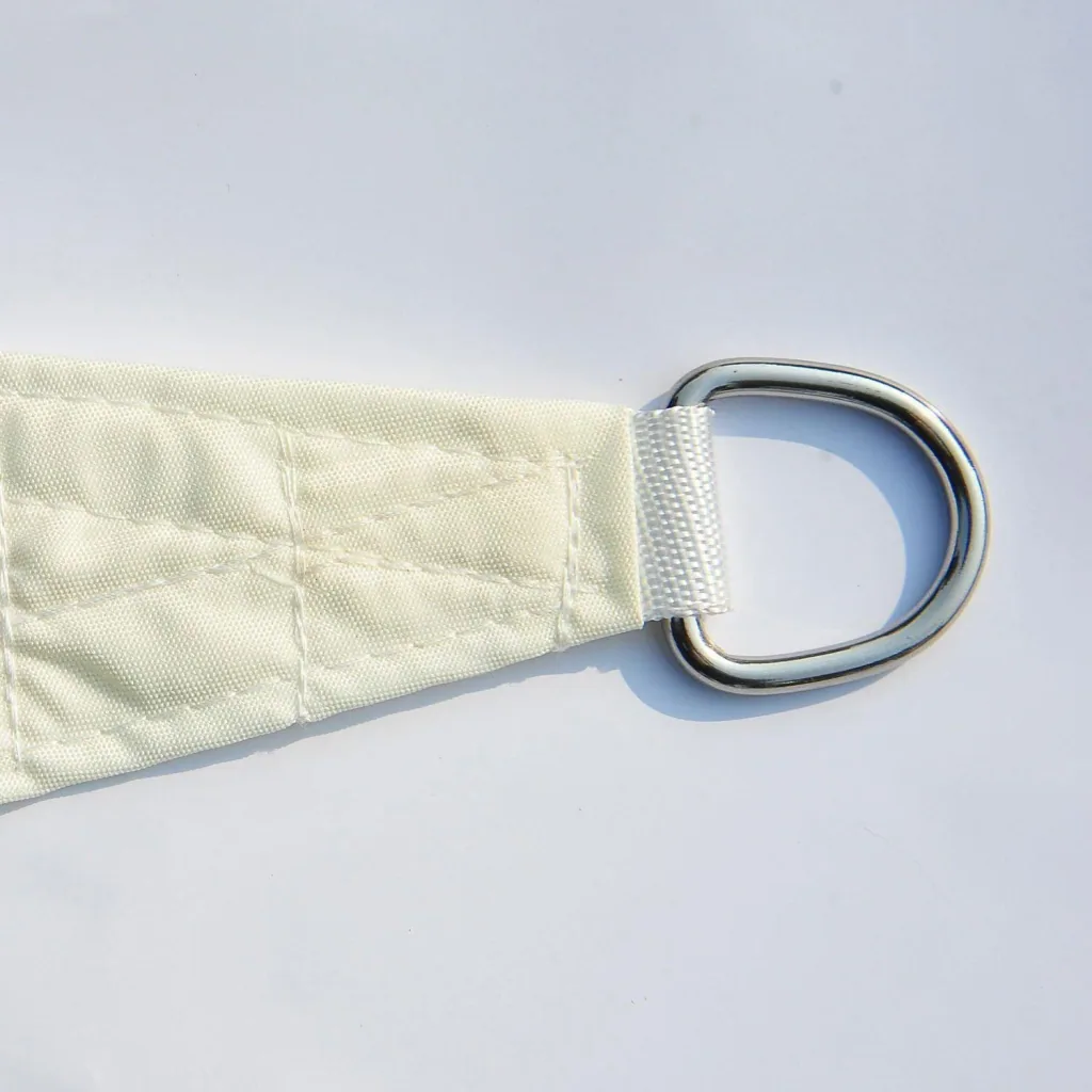 Sonnensegel Dreiecke Cream 5x5x5 m Polyester - wasserabweisend