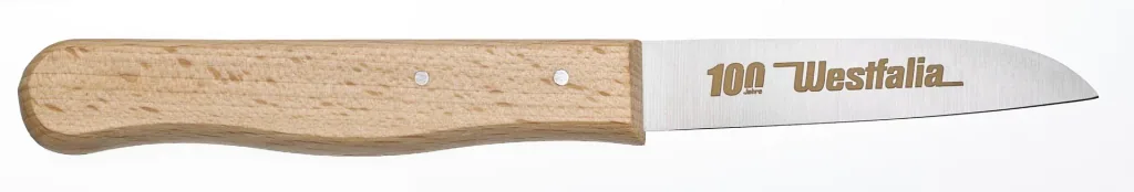 Gemüsemesser, 8 cm, mit Buchenholzgriff