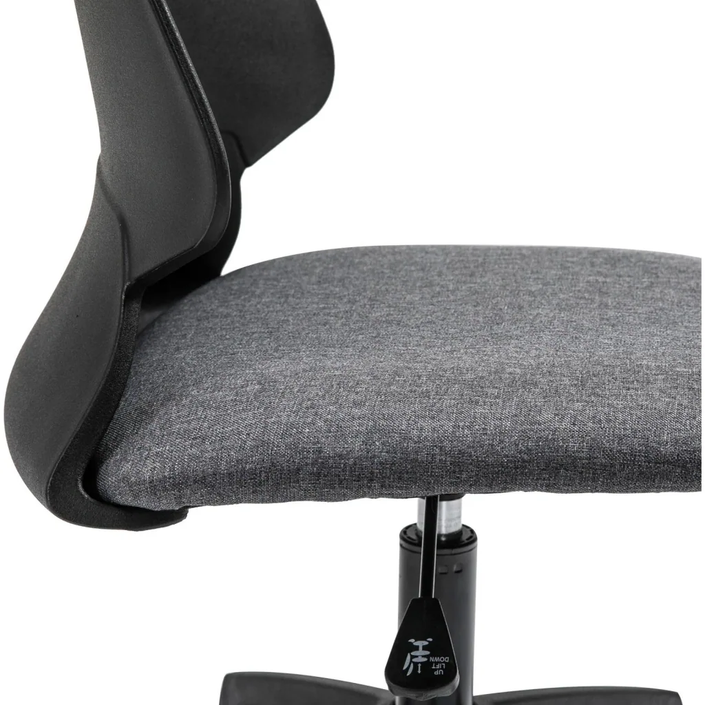 Drehstuhl Bürostuhl Schreibtischstuhl rollbar höhenverstellbar ergonomisch gepolstert Leinen 60 x 50 x (84 93) cm