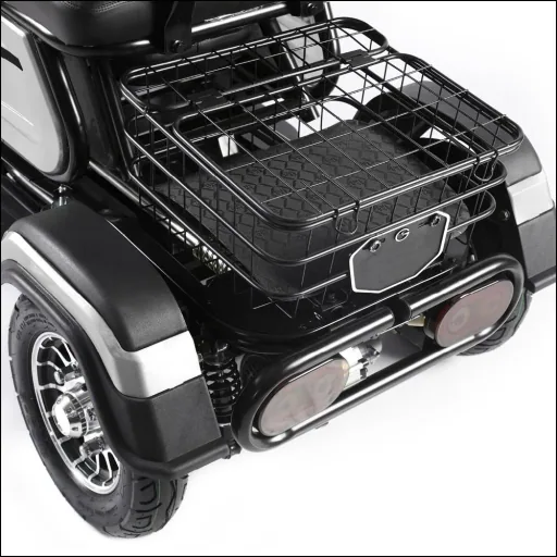 3-Rad E-Mobil Bari 6 km/h: 48V/20Ah Blei-Gel, blau