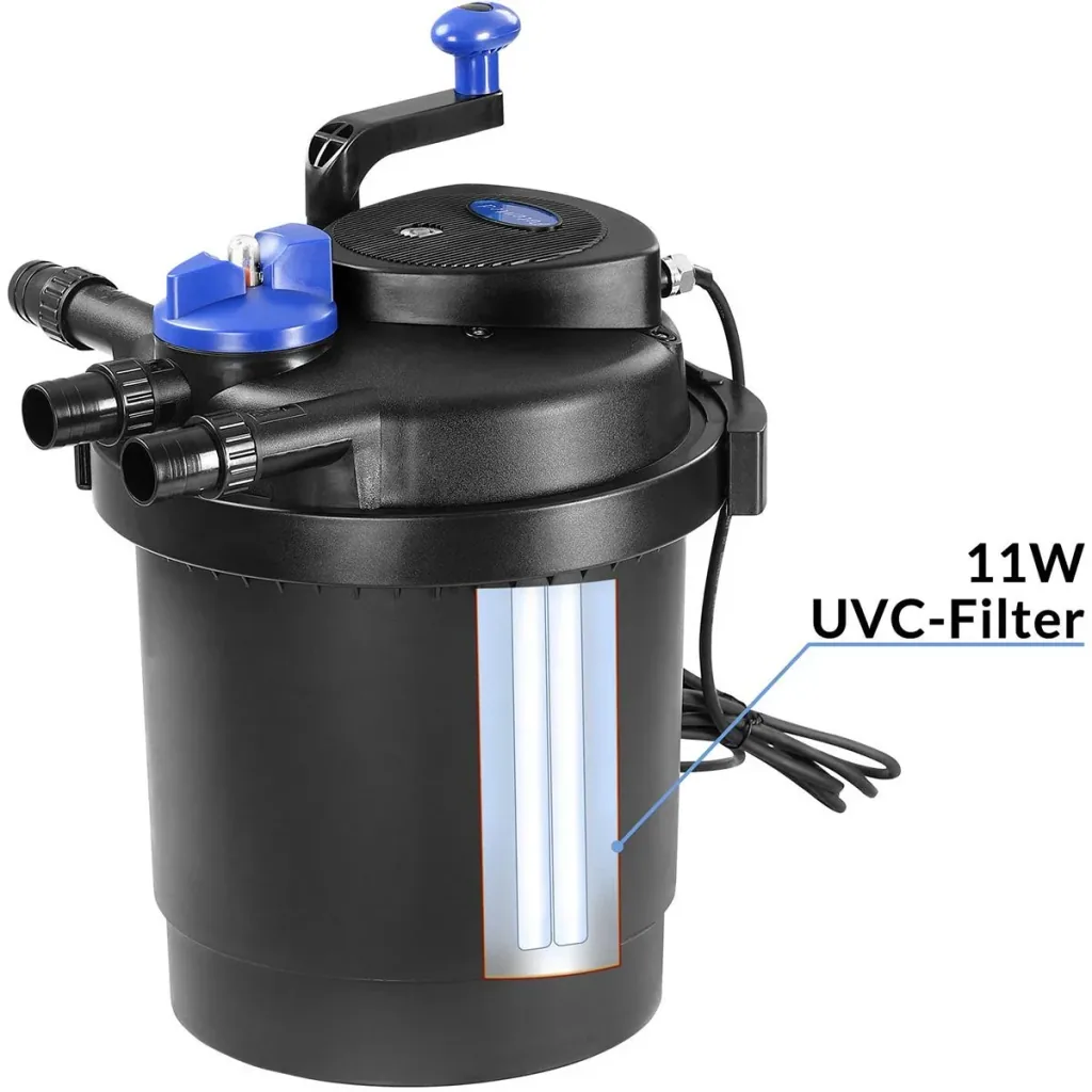 Druck-Teichfilter Komplett-Set 6.000L/h