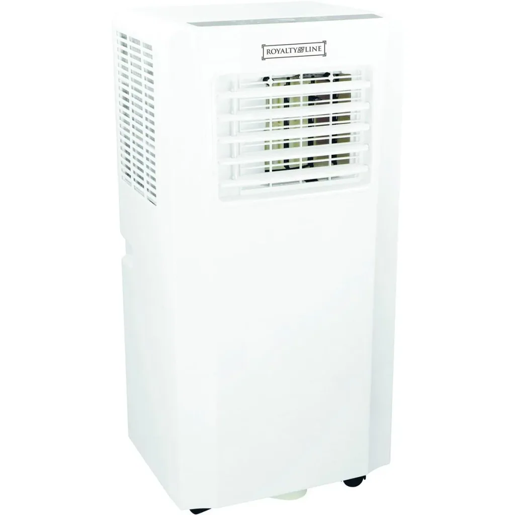 Royal Air Conditioner -2600 Watt - 2 Geschwindigkeiten - Weiß Inklusive Oak's First Window Seal kit universal 4 meter