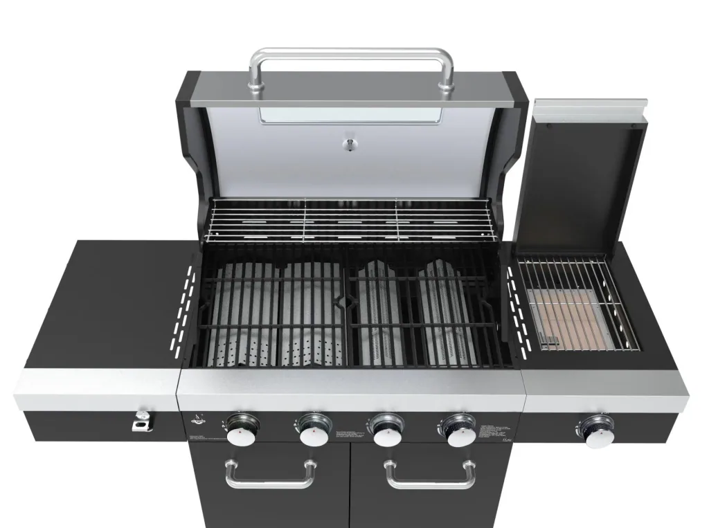 Gasgrill "Kingston" mit Infrarot-Seitenbrenner, inklusive Abdeckhaube