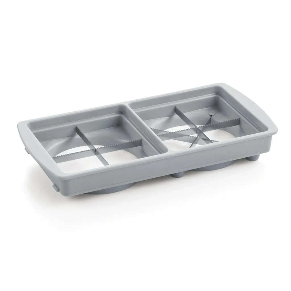 Nicer Dicer Fusion, Set, Weiß/ Grau, 14-teilig