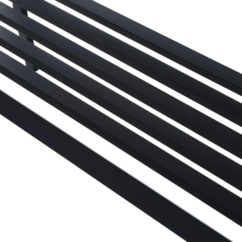 Gartenbank Metall 2-Sitzer 125x62x82cm