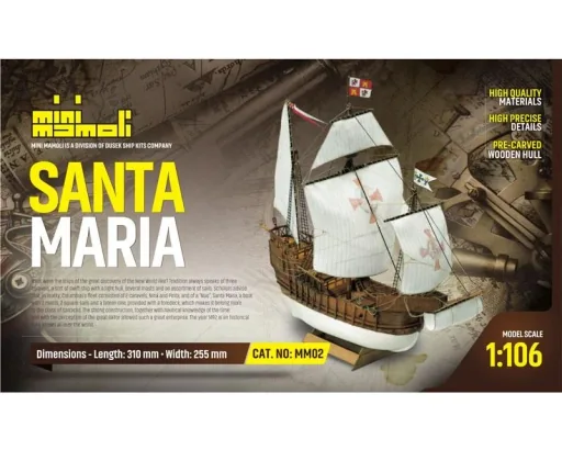 Bausatz Santa Maria 1:106 Mini Mamoli