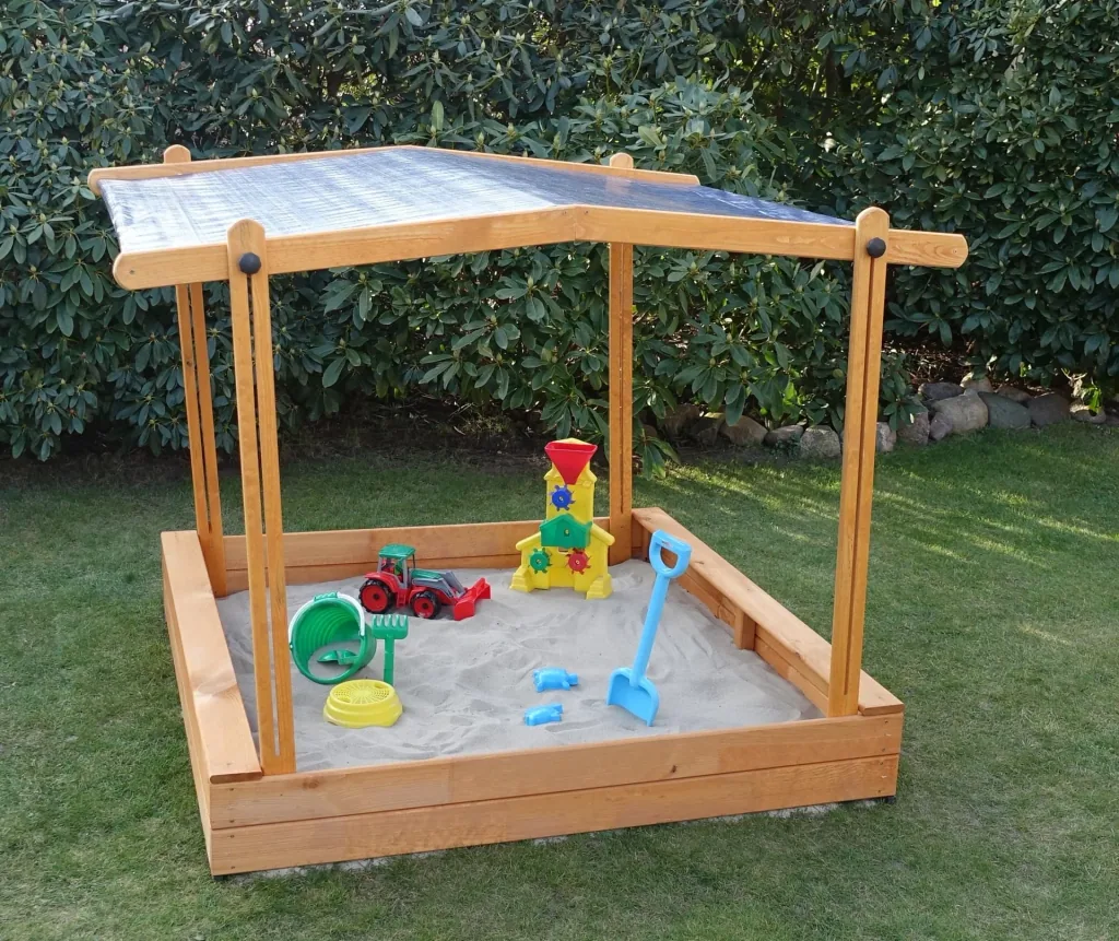 Sandkasten "MULTI" + Dach