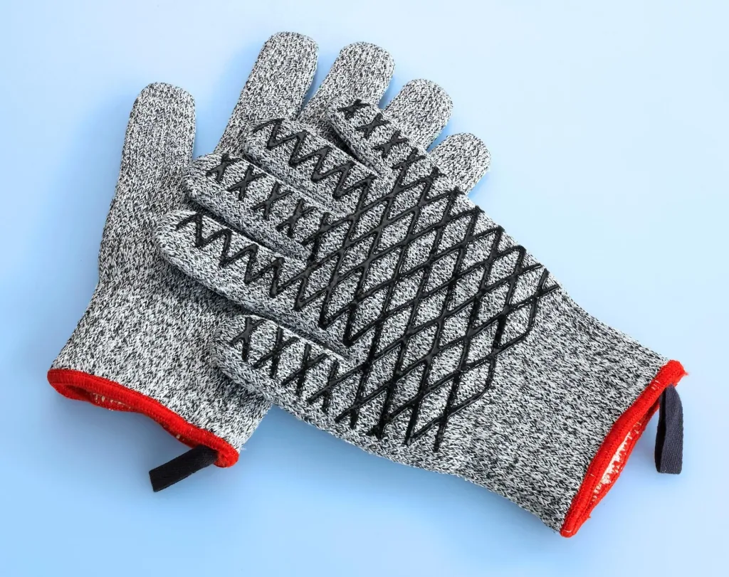 Hitze- und Schneidschutzhandschuhe, Herrengröße, 1 Paar