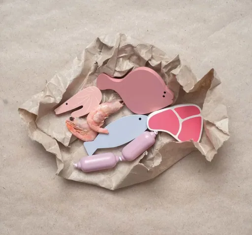 Jabadabado Spielzeug, Kindermarktstand, 40 x 79 x 40 cm