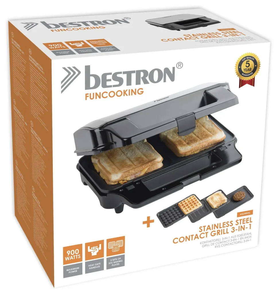 3-in-1 Wechselplatten-Grill XL