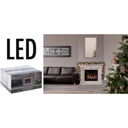 Weihnachtsgirlande 30 LED Lichter 270cm