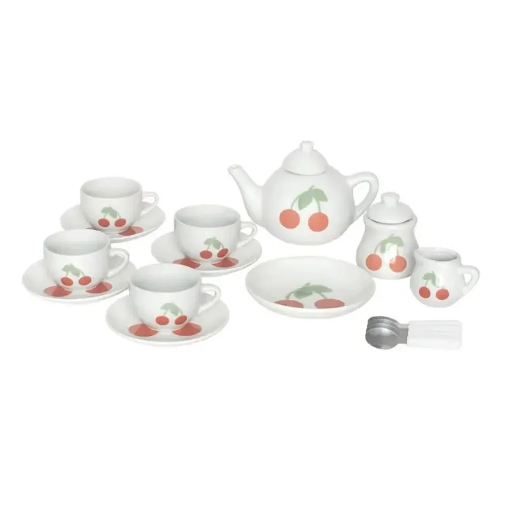 Jabadabado Kindergeschirrset, Spielset - Teeservice, Porzellan
