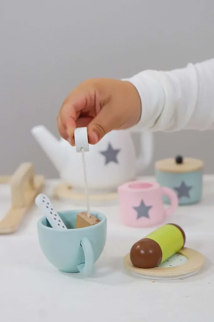 Jabadabado Kinderspielzeug, Kindergeschirrset, Spielset - Nachmittagstee