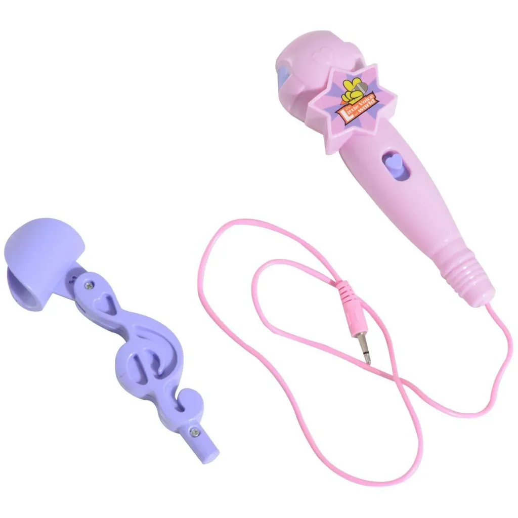 Kinderklavier Musikinstrument MP3 USB inkl. Hocker 37 Tasten rosa