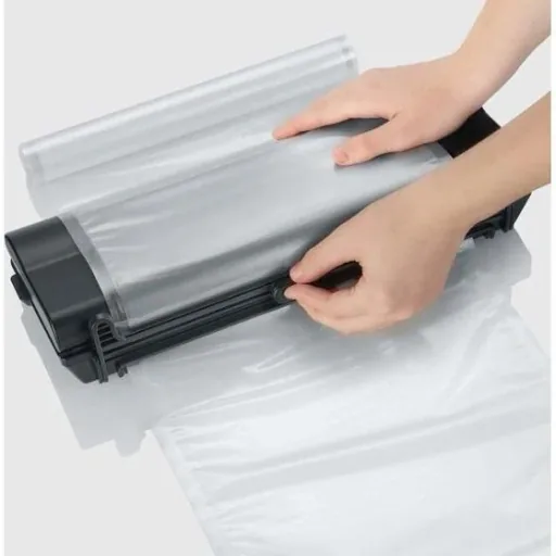 Vakuumverpackungsmaschine - für PE, PP und PVC - 110 Watt - Schwarz