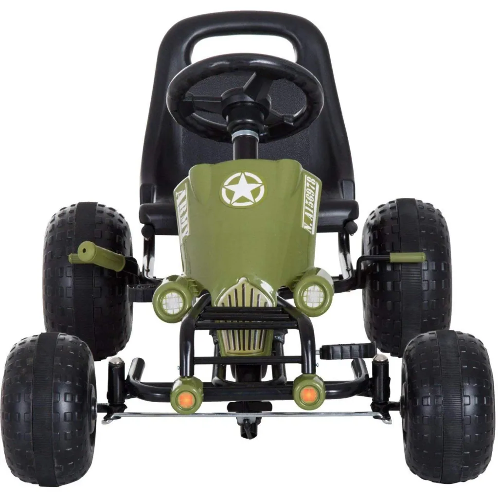 Tretauto Tretfahrzeug Go Kart ab 3 Jahre Grün