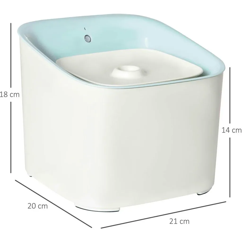 Trinkbrunnen für Haustier 3L Katzenbrunnen mit Infraroterkennung 3 Modi Smart Hunde Wasserbrunnen Leiser automatisch ABS