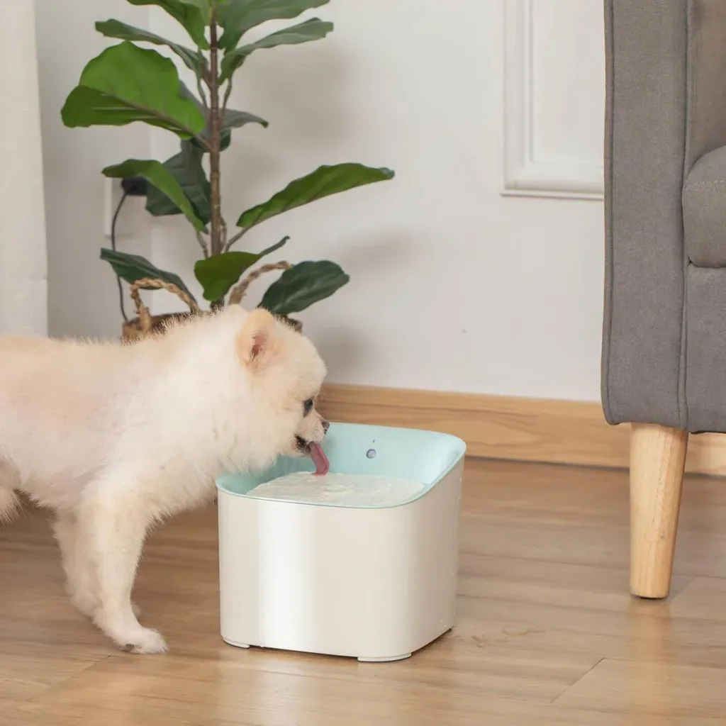 Trinkbrunnen für Haustier 3L Katzenbrunnen mit Infraroterkennung 3 Modi Smart Hunde Wasserbrunnen Leiser automatisch ABS