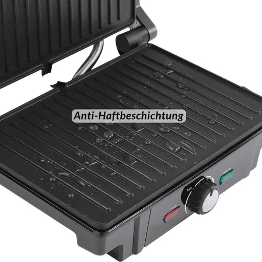 Kontaktgrill aus Edelstahl