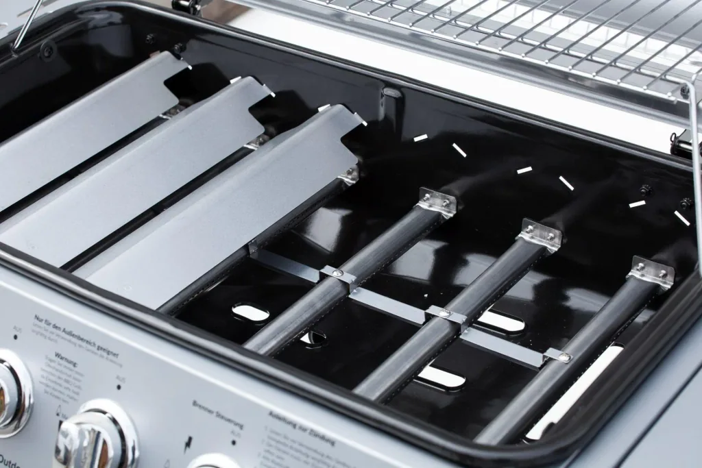 Gasgrill "Dayton" 6 Hauptbrenner + 1 Seitenbrenner, schwarz