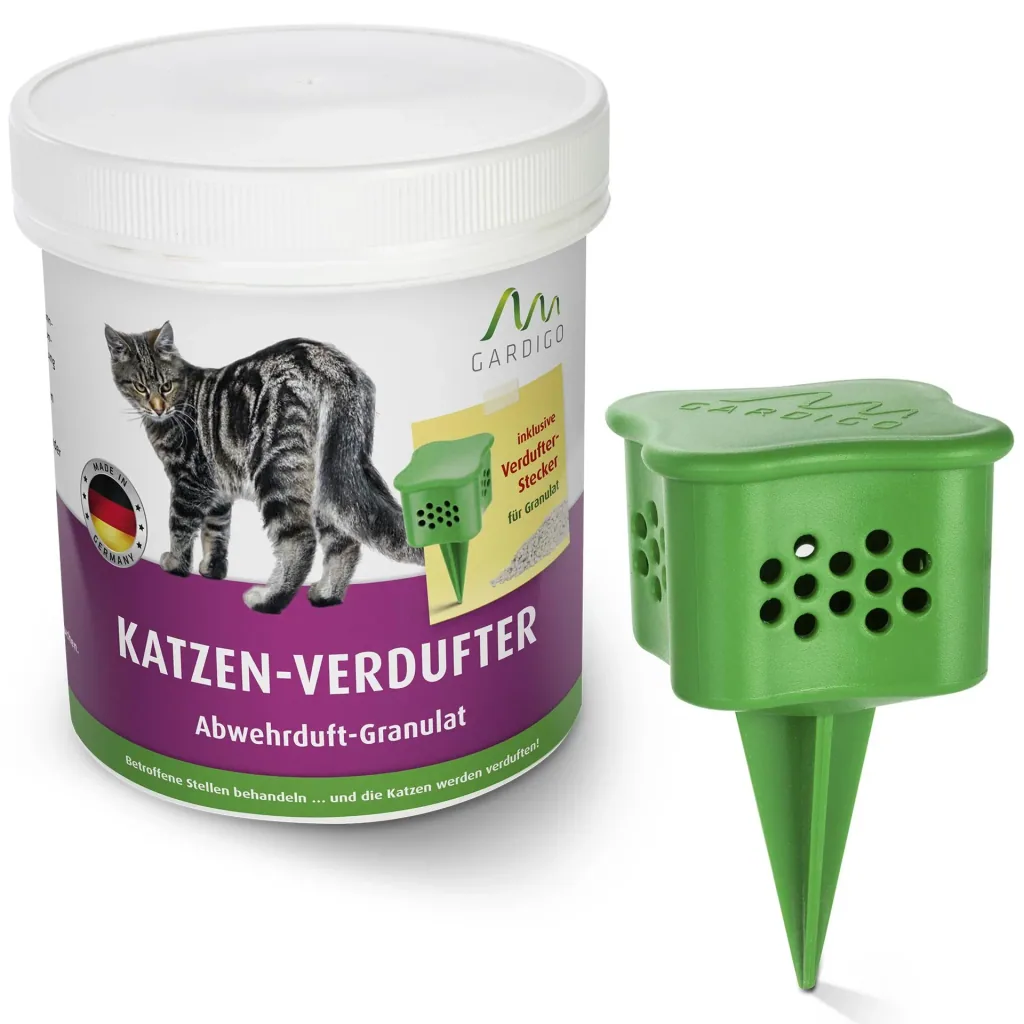 Katzenverdufter mit Beet-Stecker