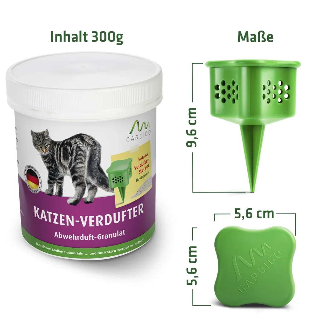 Katzenverdufter mit Beet-Stecker