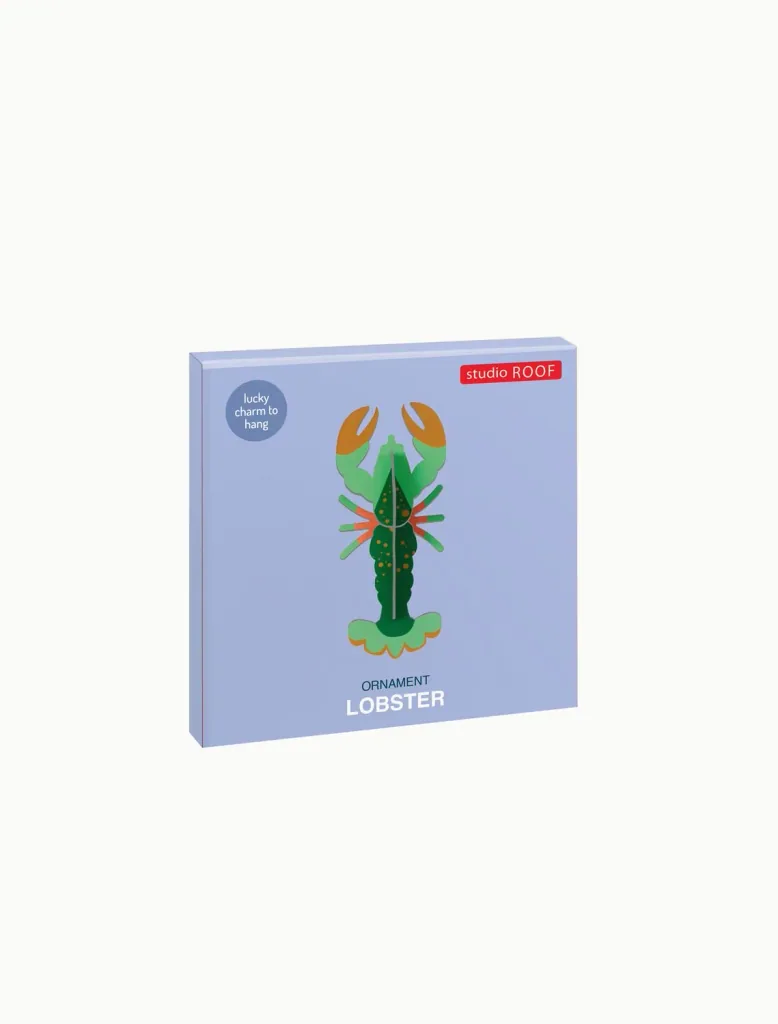 Studio ROOF Ornament, Bastel-Set, 3D Wandobjekt - Hummer