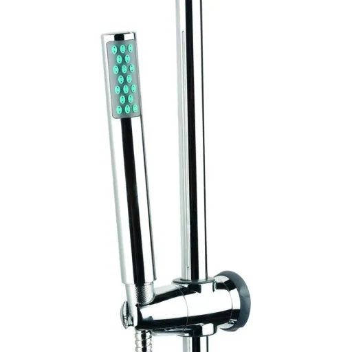 Brausegarnitur - Regendusche - Handbrause - Chrom