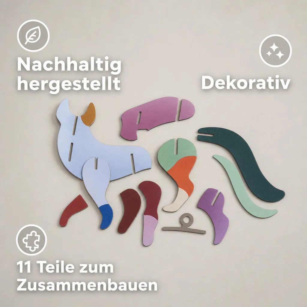 Studio ROOF Ornament, Bastel-Set, 3D Wandobjekt - Fuchs