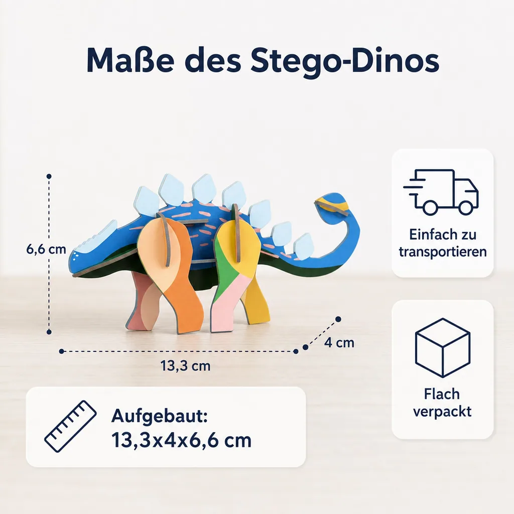 Studio ROOF Ornament, Bastel-Set, 3D Wandobjekt - Stego