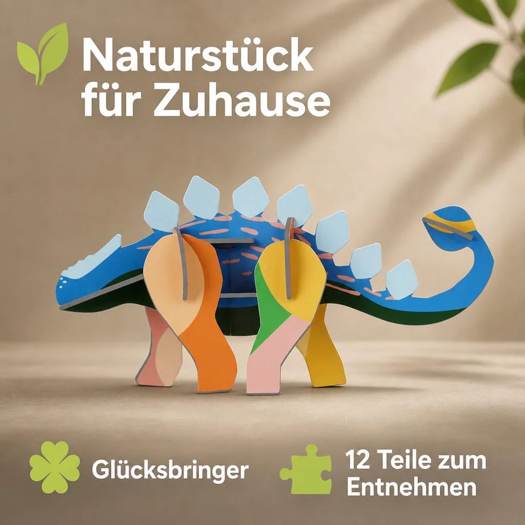Studio ROOF Ornament, Bastel-Set, 3D Wandobjekt - Stego
