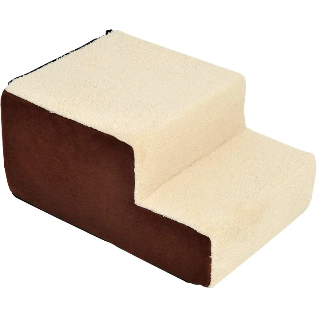 Hundetreppe Katzentreppe Einstiegshilfe Beige