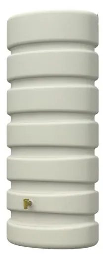 Wandtank / Regentonnen - Set, 2 x 650 l Tank "Classic", Farbe sandbeige