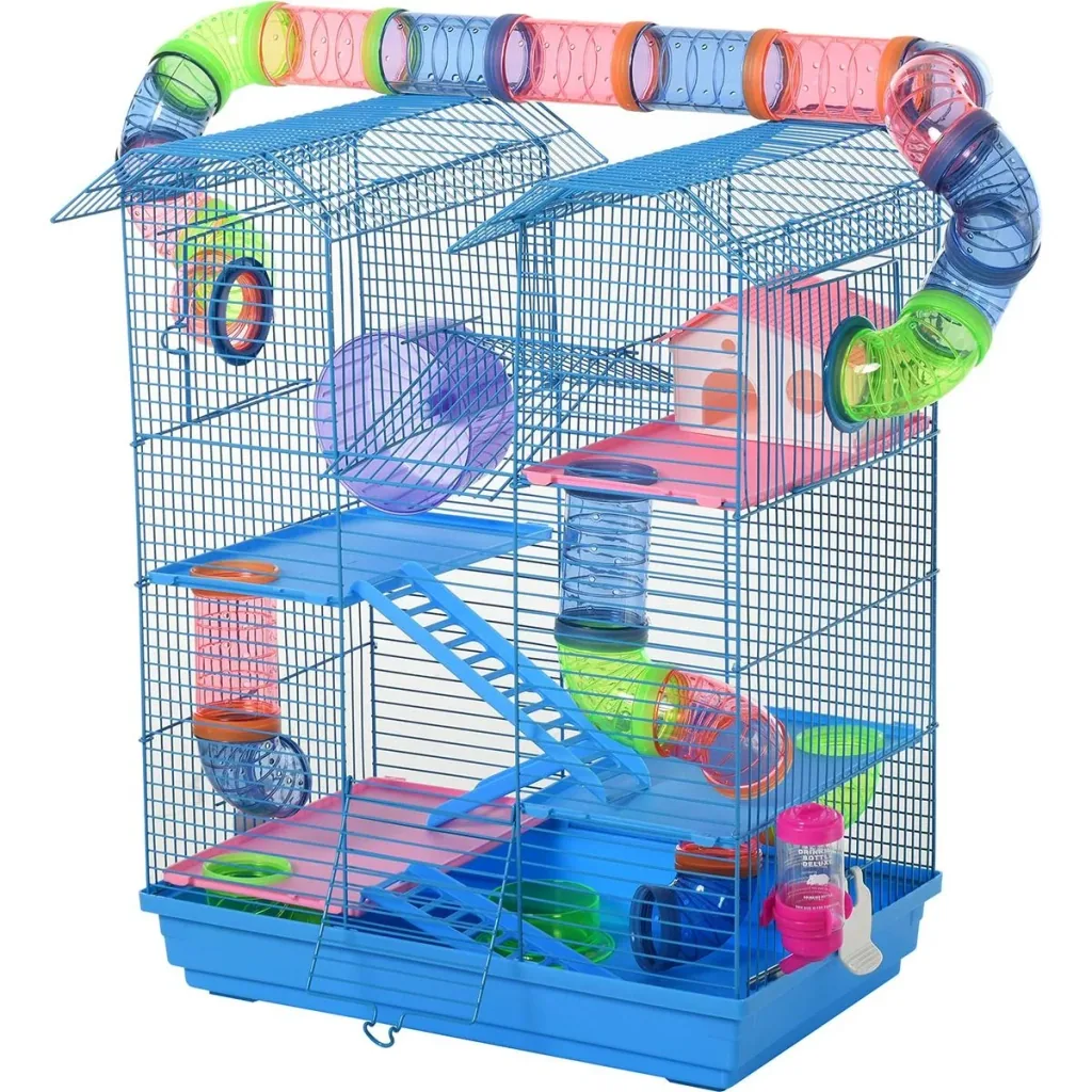 Hamsterkäfig mit Zubehör