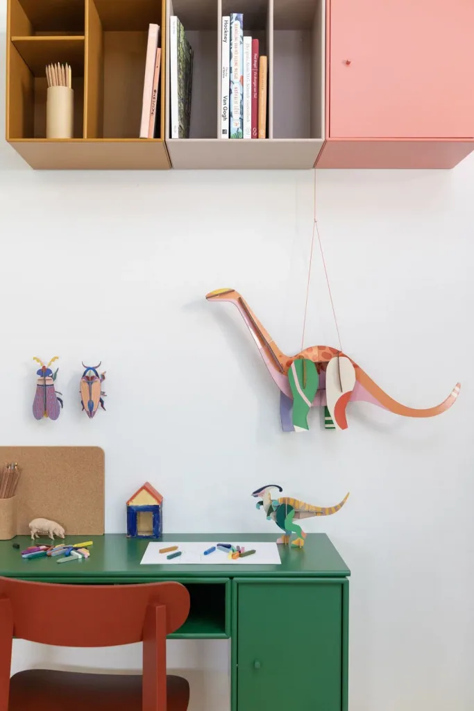 Studio ROOF Bastel-Set, 3D Wandobjekt, 3D Dekoration - Milo Diplodocus