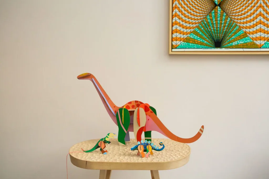 Studio ROOF Bastel-Set, 3D Wandobjekt, 3D Dekoration - Milo Diplodocus